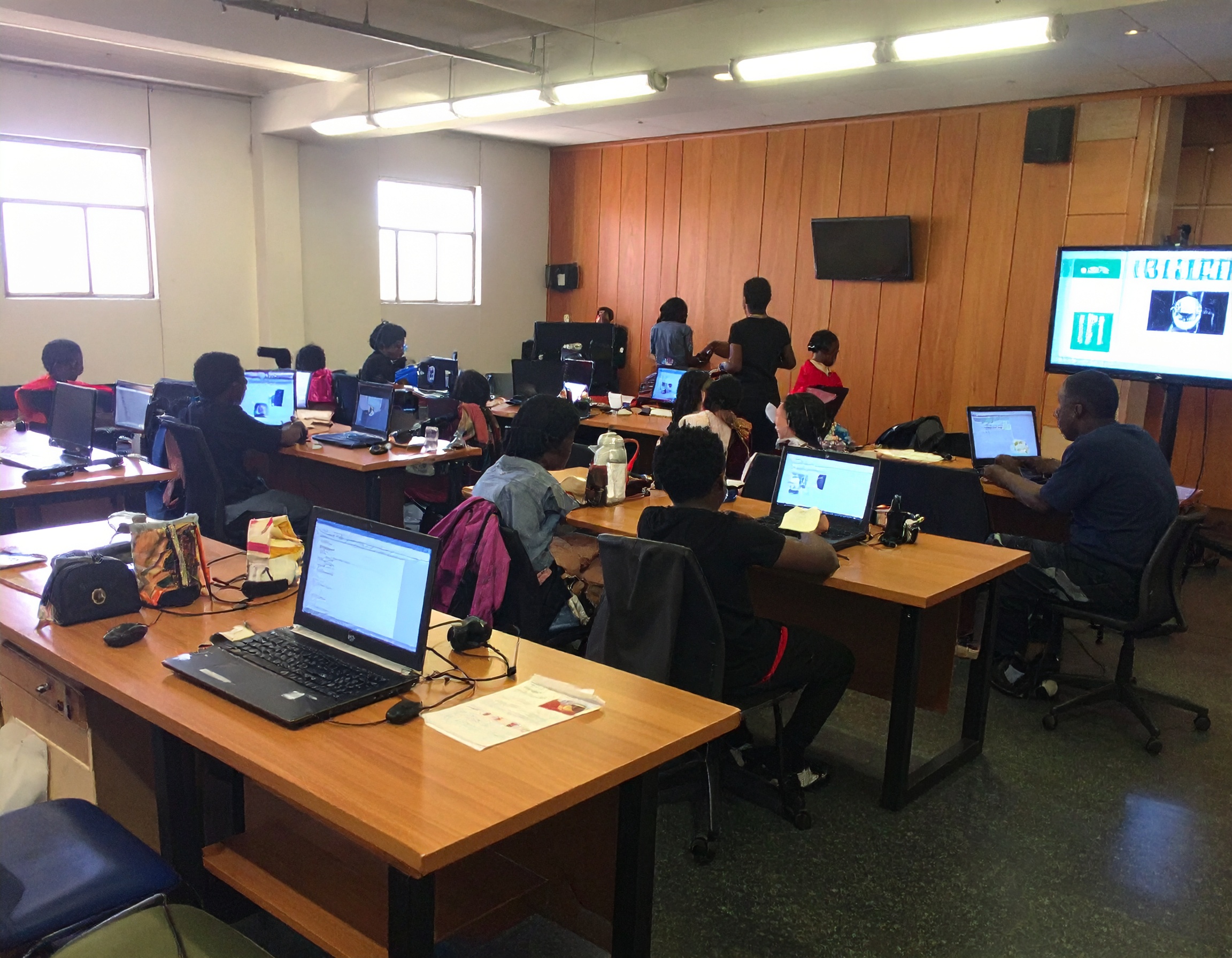 Tech conference in Africa